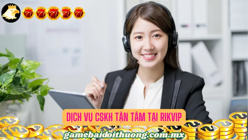 Dịch vụ CSKH tận tâm tại RikVip